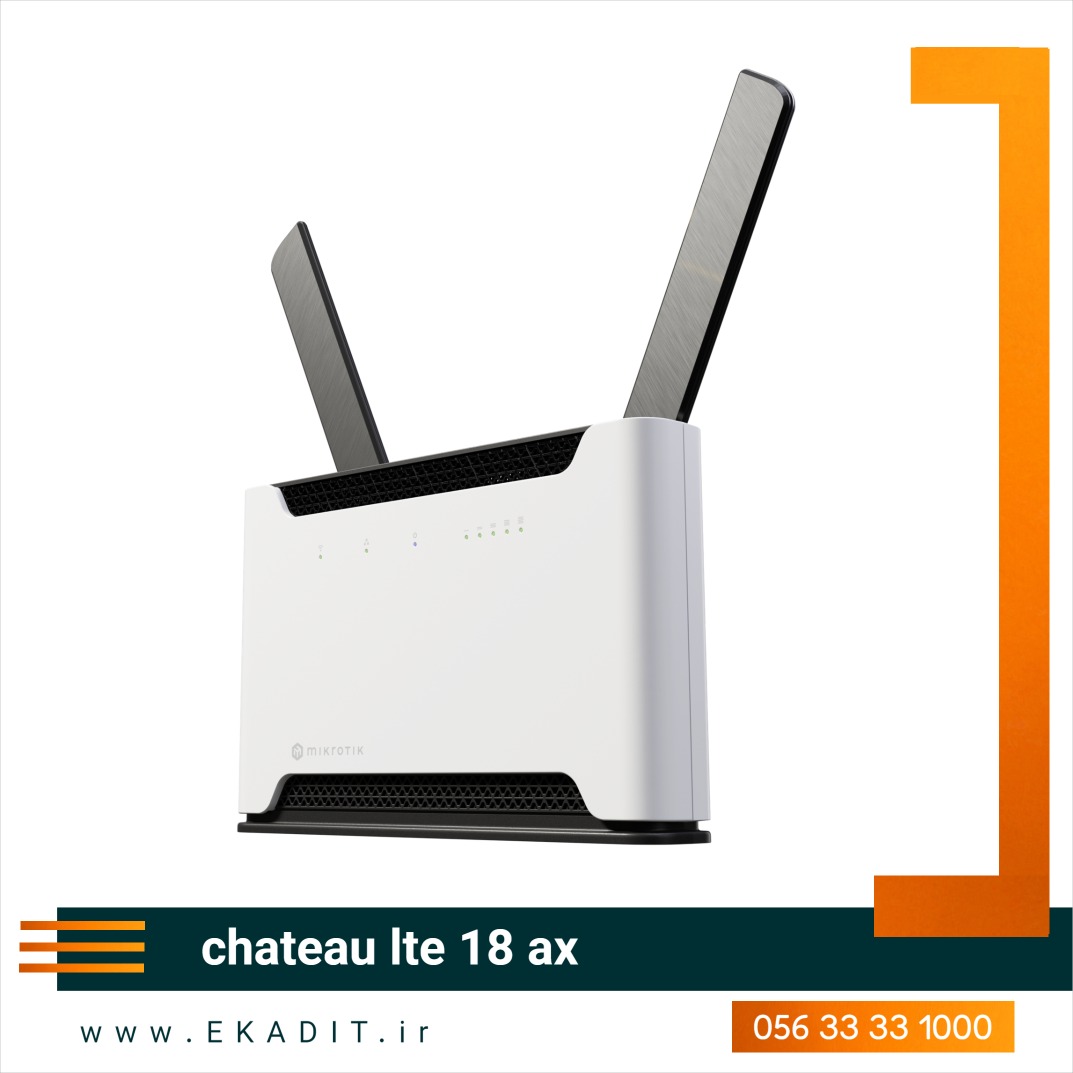 بهترین قیمت خرید روتر اکسس پوینت میکروتیک Mikrotik Chateau LTE18 ax